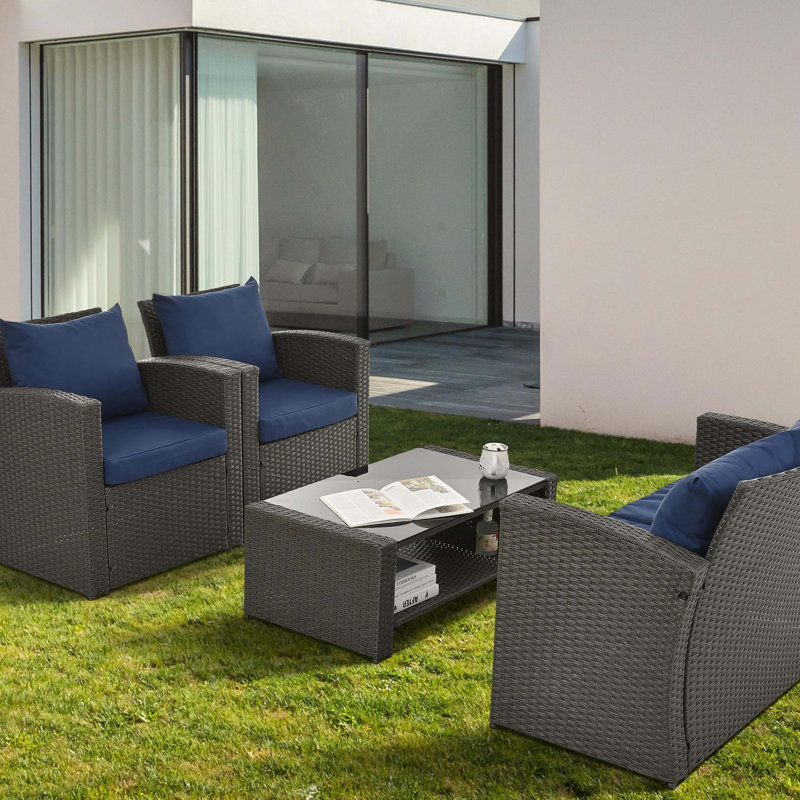 Patio Furniture Sets, Blue