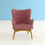 Holli Upholstered Wingback Chair-25310180
