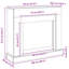 Fireplace Surround 30 Cm Engineered Wood-1701320675-1701320674