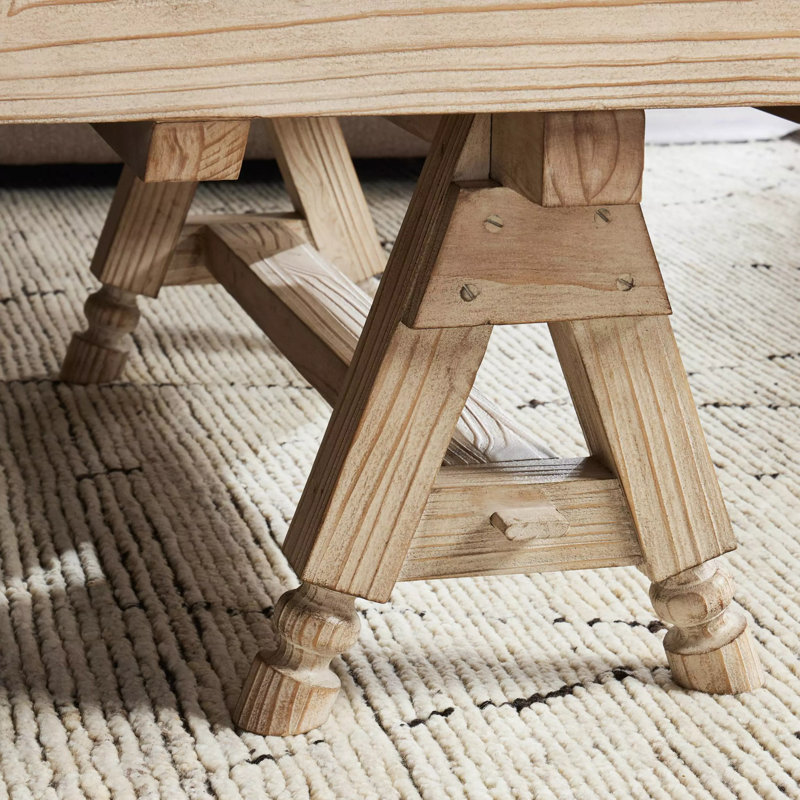 Aonan Coffee Table, Natural Pine