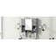 Armoire de rangement murale moderne 35 po x 28 po, armoire de salle de bain murale avec miroir, armoire à pharmacie avec barre à serviettes-1442088778