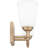 Josiah 2-Light Bronze Gold Bath Light