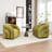 Coyle Upholstered Swivel Barrel Chair-1916388747