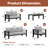 Aluminum 9-Person Outdoor Conversation Sets-1556826285