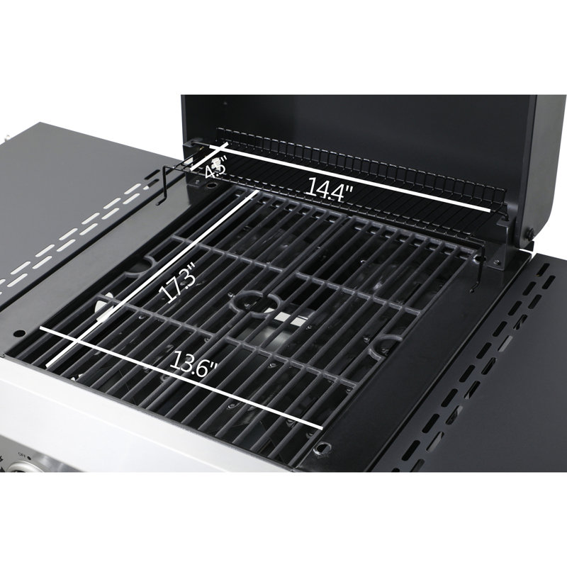 Burner Propane Gas BBQ Grill