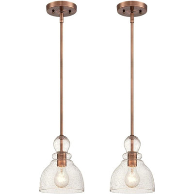 Luminaire suspendu à 2 lumières Athanas