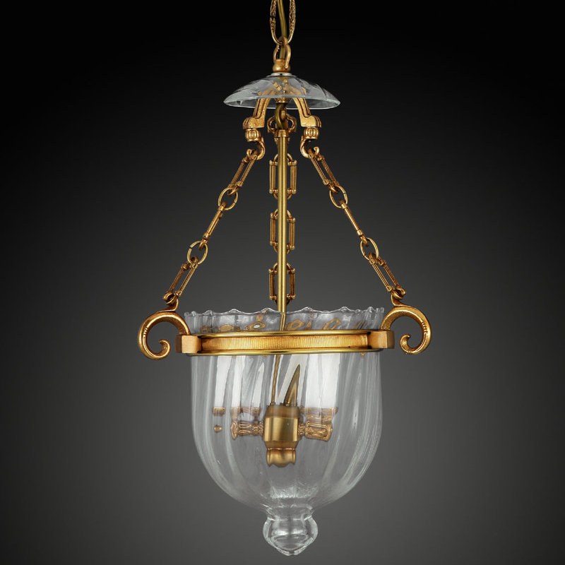 Dengler 3 - Light Urn Pendant, Antique Silver