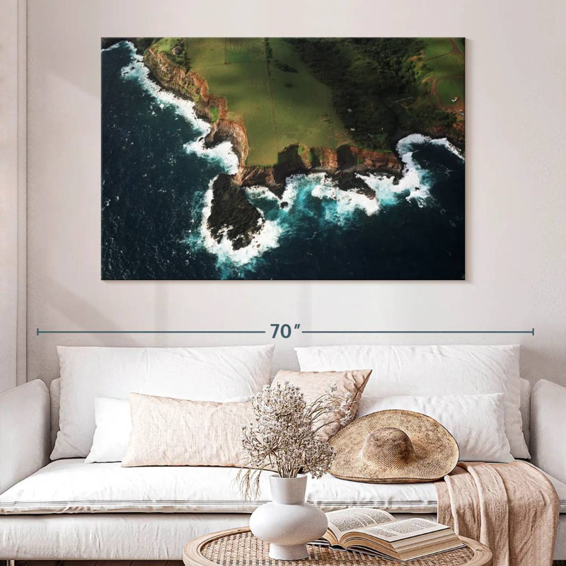 Lynelle Maui Coastline, H 34 po x l 51 po