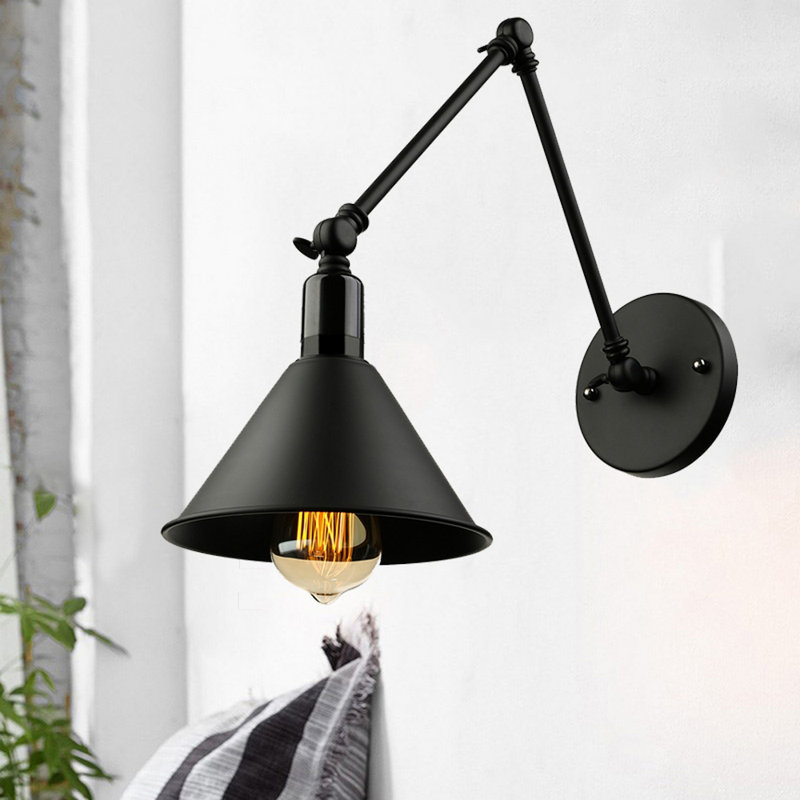 Clarendale Iron Swing Arm Sconce