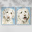 Impression encadrée Labradoodle I-Premium - prête à être accrochée - aucun clou requis - aucun clou requis-108034518-108034523