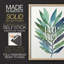 Palm Frond Flow II, reproduction encadrée - bois massif-2042395781