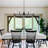 Annasha 8 - Light Black Dimmable Candle Style Round Wagon Wheel Chandelier, Industrial Dining Room Chandelier Modern Kitchen Lighting-33.86"W x 78.74"H-1253724448-1266613160