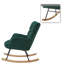 Chaise berçante rembourrée Modern-863476402