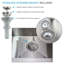 Évier à lessive autoportant L 24 po x l 22,1 po avec robinet-90954358