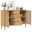 112cm Sideboard Rattan Look-93314921