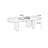 Black Rectangular Solid Wood Dining Table-1246481745-1246481748