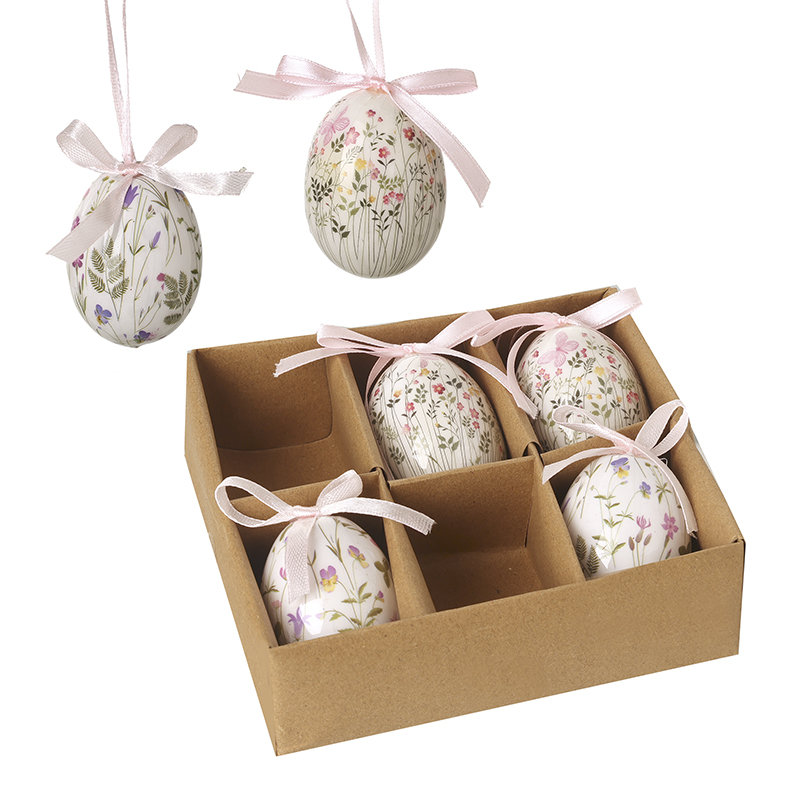 Hanging Patterned Eggs Set