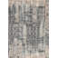 Leonardo Hand Knotted Abstract Area Rug in Blue/Brown-1051157536