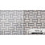 Panier en os cassis 10 po Cassis X 10 po Carreau de mosaïque en porcelaine-114362936