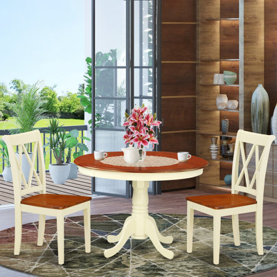 Abdifatah 2 - Person Pedestal Dining Set