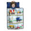 Tapis pour tout-petit Construction - Comprend un coussin amovible et une couverture en molleton
