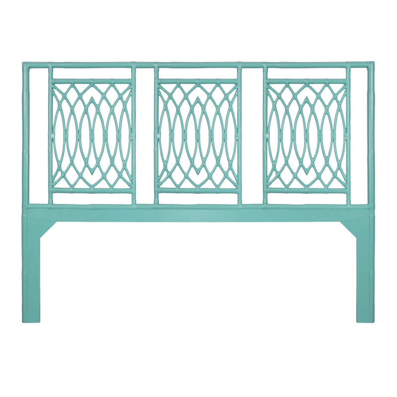 Haskins Standard Bed, Green/Teal, King