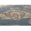 Tapis oriental bleu / ivoire-22281118