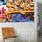 Vibrant Graffi Street Paint Peel & Stick Abstract Border-93867998