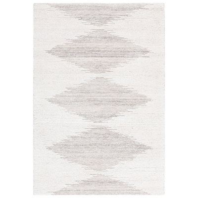 Abstract Hand Tufted Wool, Cotton Abstract Indoor Rug