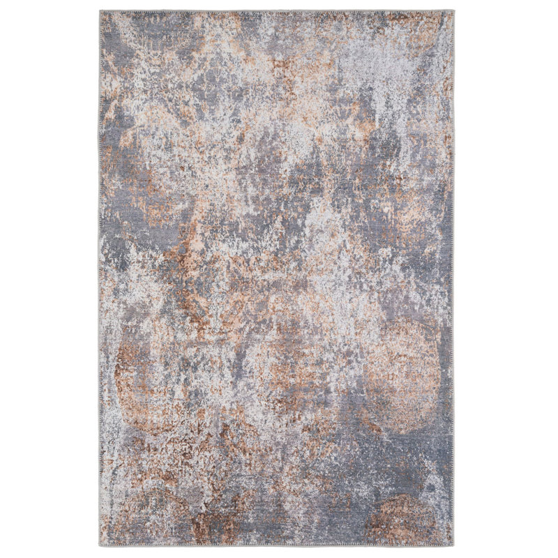 Runner Alvernon Abstract Cotton Area Rug, Rectangle 240cm x 330cm