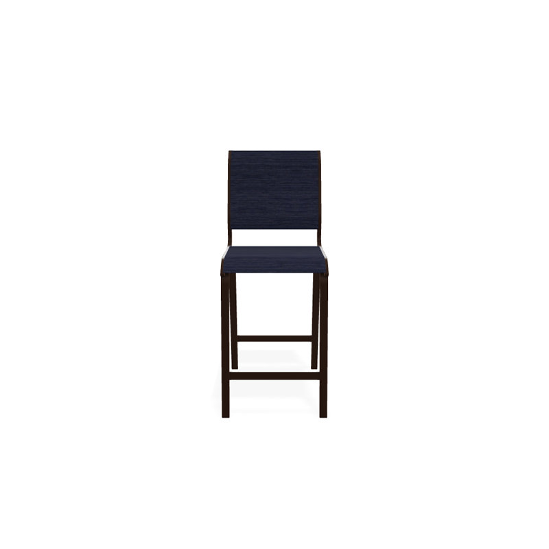 Tabouret de bar 26 po Holna, Kona texturé, Indigo Collect