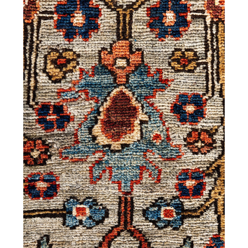 Serapi One-of-a-Kind 9' 1" X 11' 9" Hand Knotted Area Rug