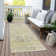 Machine Washable Indoor/Outdoor Xhevrie Gold Rug