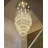 Devena D 32'' x H 120'' Crystal Raindrop Chandelier for High Ceiling Dimmable LED Foyer Empire Crystal Chandelier 