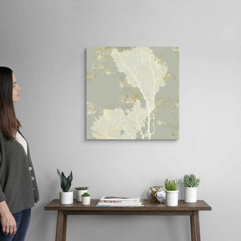 Reproduction d’art sur toile « Sea Coral II » par Aimee Wilson, Toile tendue, H 24 po x l 24 po x P 1,25 po