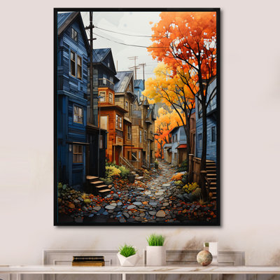 Palina " Cityscape Alleyway Patchwork V "