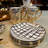 Matrix Gold Set of 6 Plated Canape Plates 6in asst