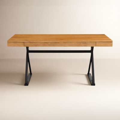 Suki 3-Drawer Rectangle Writing Desk 