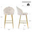 Ensemble de 2 chaises d'appoint rembourrées-1806923227