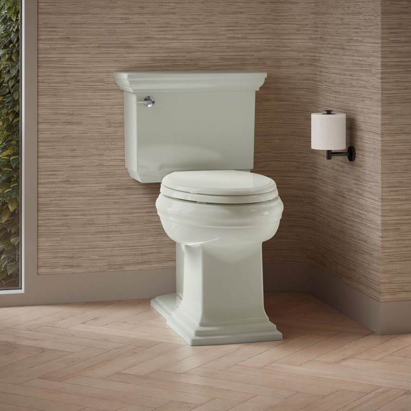 Memoirs™ 1.28 GPF Water Efficient Elongated Two-Piece toilet (Seat Not Included), Almond