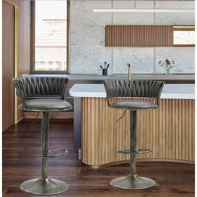 Tabouret de bar pivotant 31 po Delilah Cliften