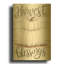 'Harvest Blessings' By Sara Baker Gold Metal Wall Art, 12" x 16"-133038410