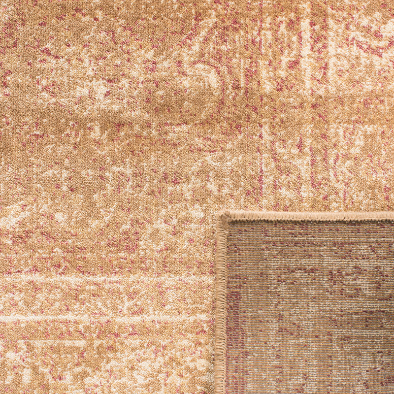 Evanoff Taupe Area Rug, Rectangle 5'3" x 7'6"