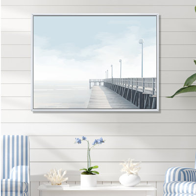 Rathbone - plage et océan, art mural sur toile