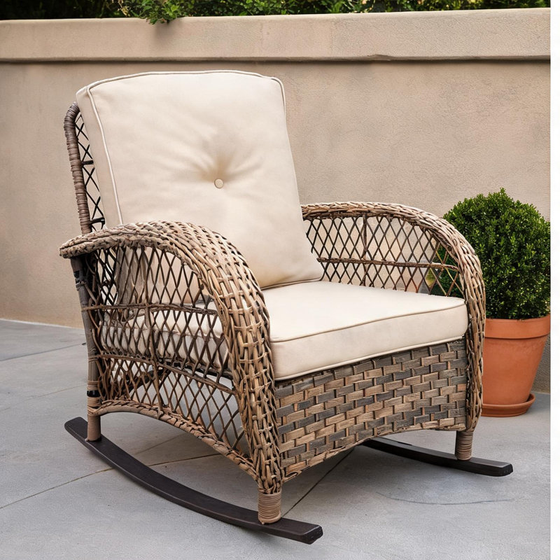 Coussins moelleux et chaises de véranda avec motif beige neutre et réglable, poids de 11,1 kg