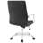 Ripple Armless Mid Back Vinyl Office Chair-242501857