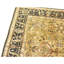Hand Knotted Wool Area Rug in Gold And Black