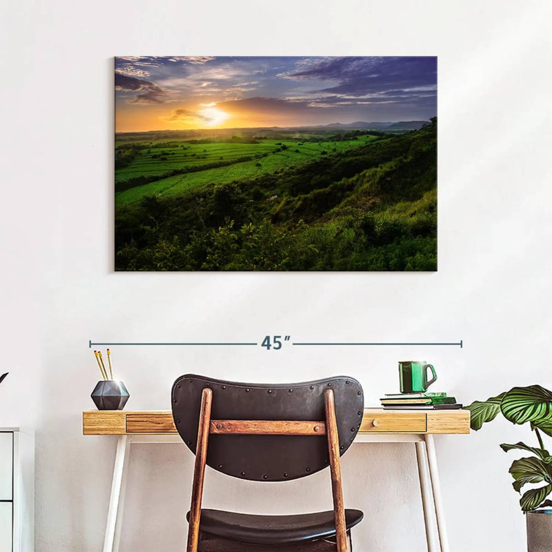 Alvord Nicaragua Fields Sunset