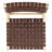 Alston Woven Leather & Solid Wood Dining Chair-939620545