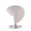 Fauteuil d'appoint pivotant Curl Modern-67959416